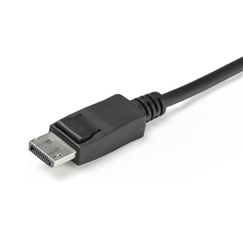 StarTech.com Switch Conmutador KVM de 2 Puertos DisplayPort 4K60Hz con Cables Incorporados Interruptores KVM 1 USB 4K Ul