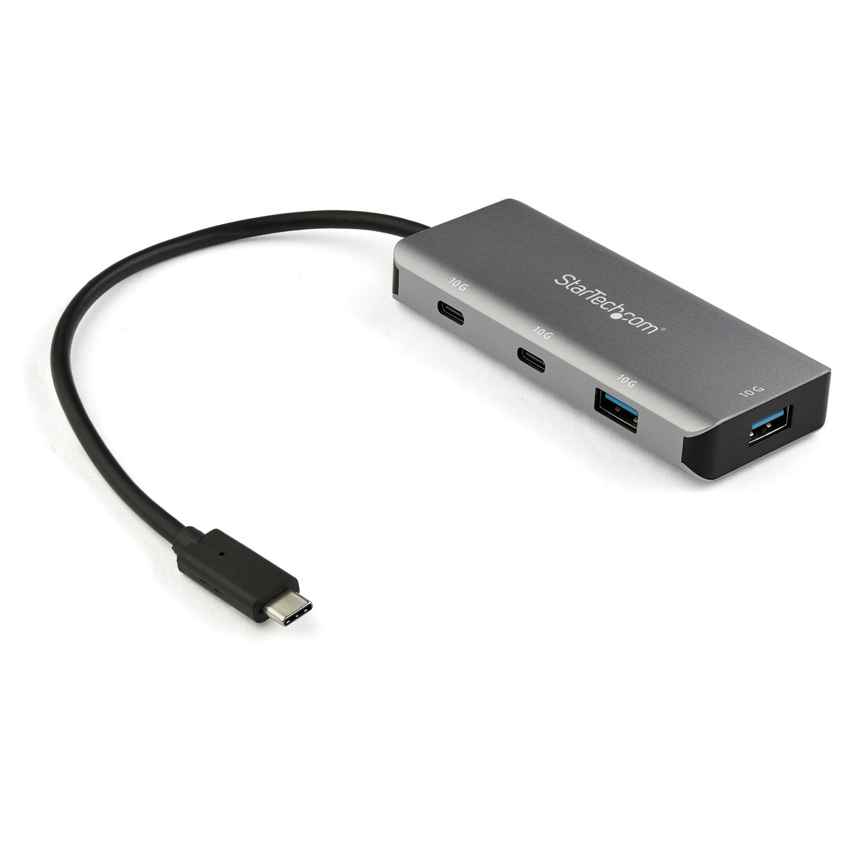 StarTech.com Hub USB C de 4 puertos - 2x USB A y 2x USB C - Concentrador USB Tipo C 3.2 Gen 2 SuperSpeed de 10Gbps Alimentado por el bus USB - Ladrón USB C con Cable de 25cm hubs de interfaz USB 3.2 Gen 2 (3.1 Gen 2) Type-C 2 2 4