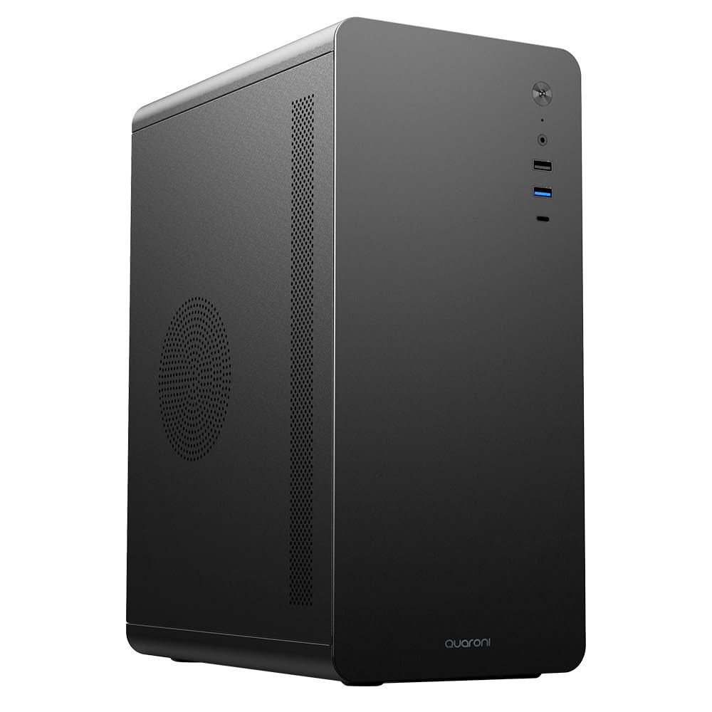 Quaroni QCMT-13 carcasa de ordenador Micro Torre Negro 500 W
