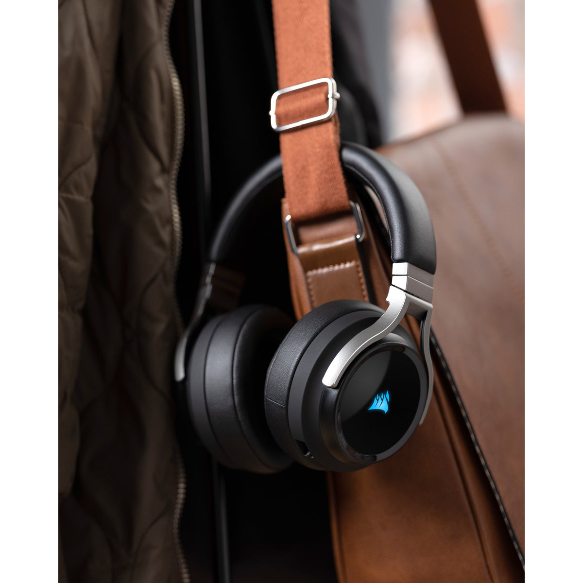 Corsair Virtuoso RGB Wireless Auriculares Inalámbrico y alámbrico Diadema Juego MicroUSB Carbono