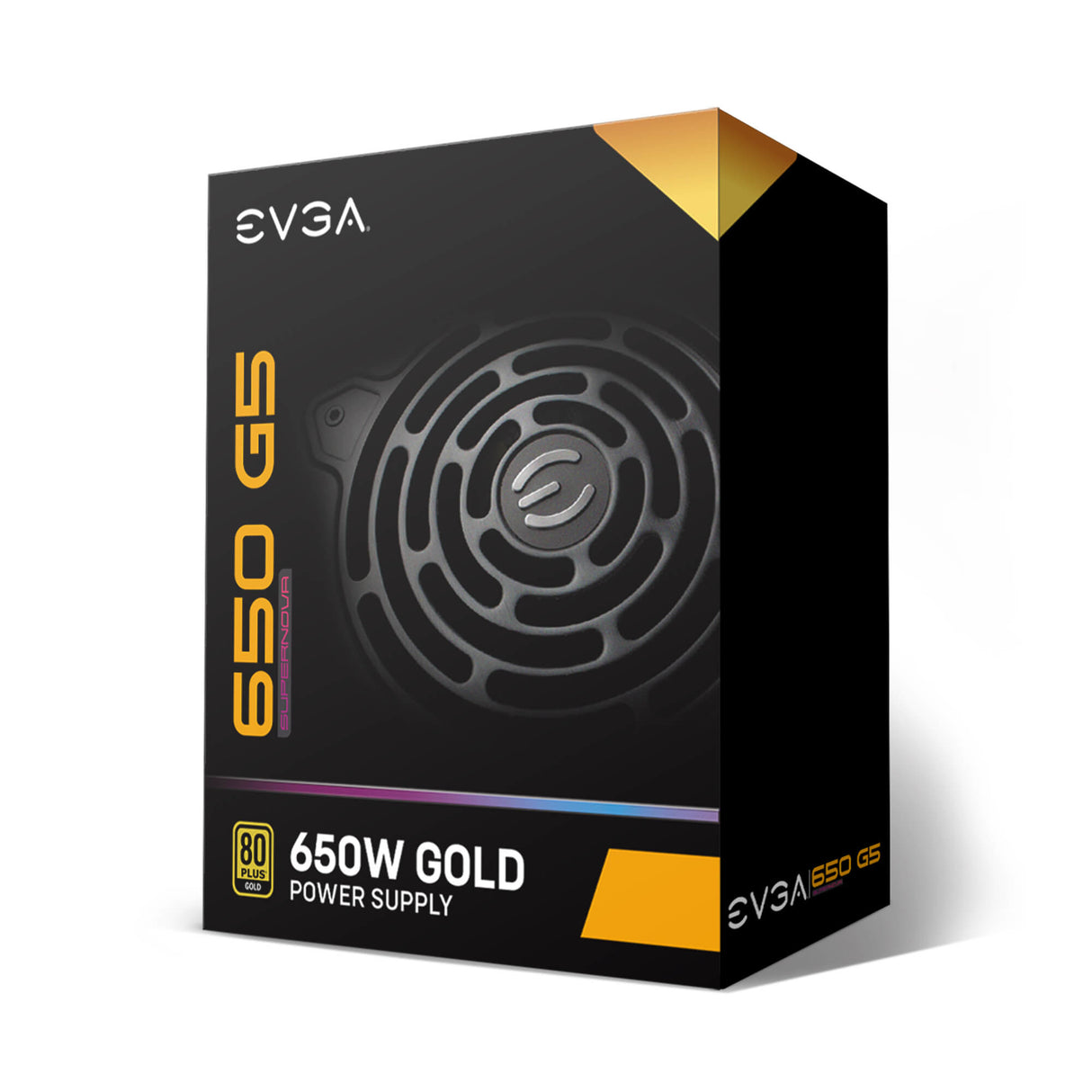 EVGA SUPERNOVA 650 G5 unidad de fuente de alimentación 650 W 20+4 pin ATX ATX Negro