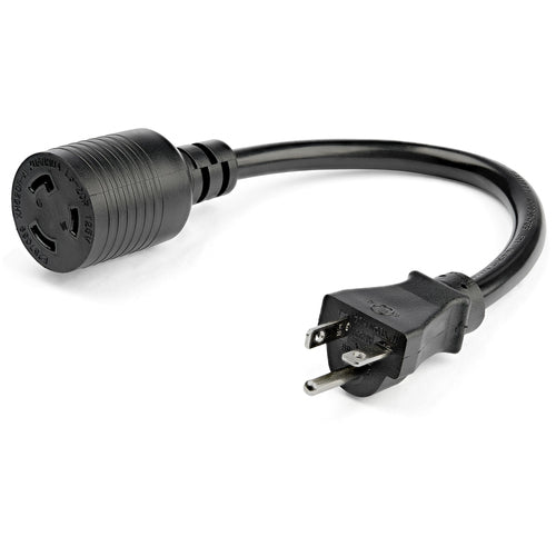 StarTech.com PAC520PLR3 Cables de transmisión Negro Macho 125 V