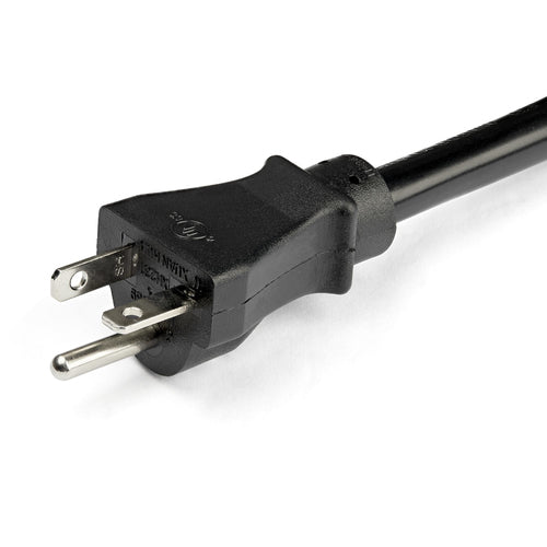 StarTech.com PAC520PLR1 Cables de transmisión Negro Macho 125 V