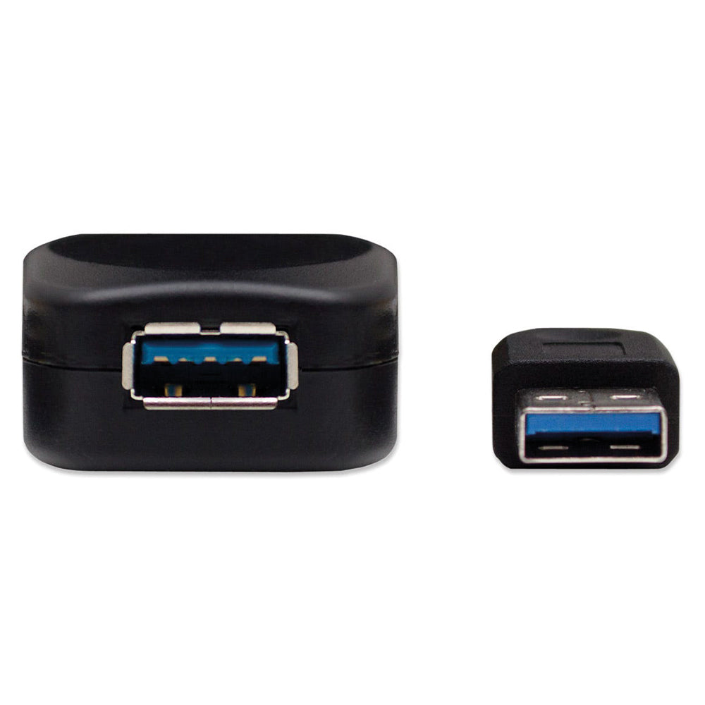 Cable USB 3.0 Manhattan Extensor Activo Macho a Hembra 5.0m 150712