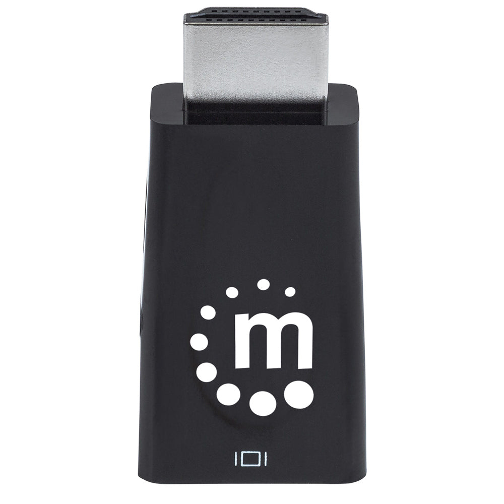 Convertidor Manhattan HDMI a SVGA con Audio y Micro, Resolución 1080p, 3.5mm, 15cm