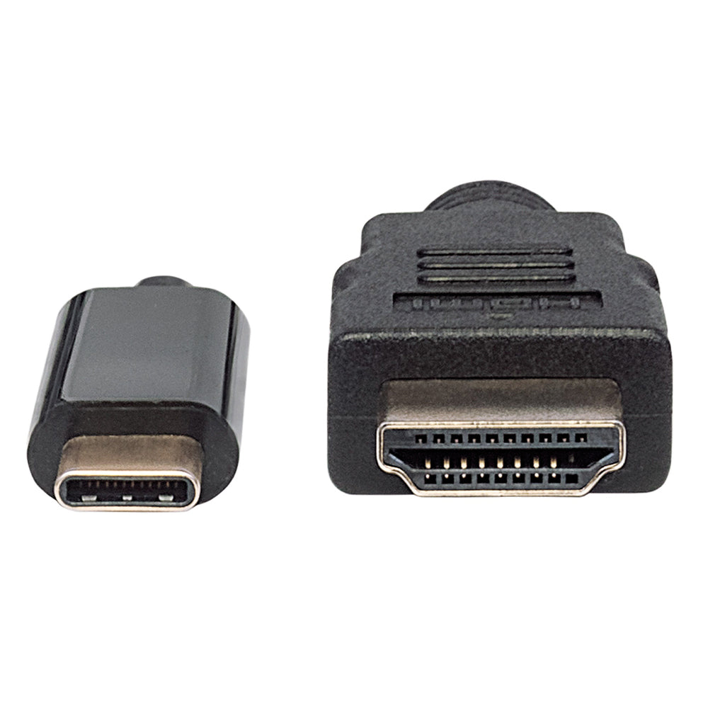 Cable USB Manhattan Tipo C a HDMI 1.0m V3.1 4K 152235, Alta Velocidad