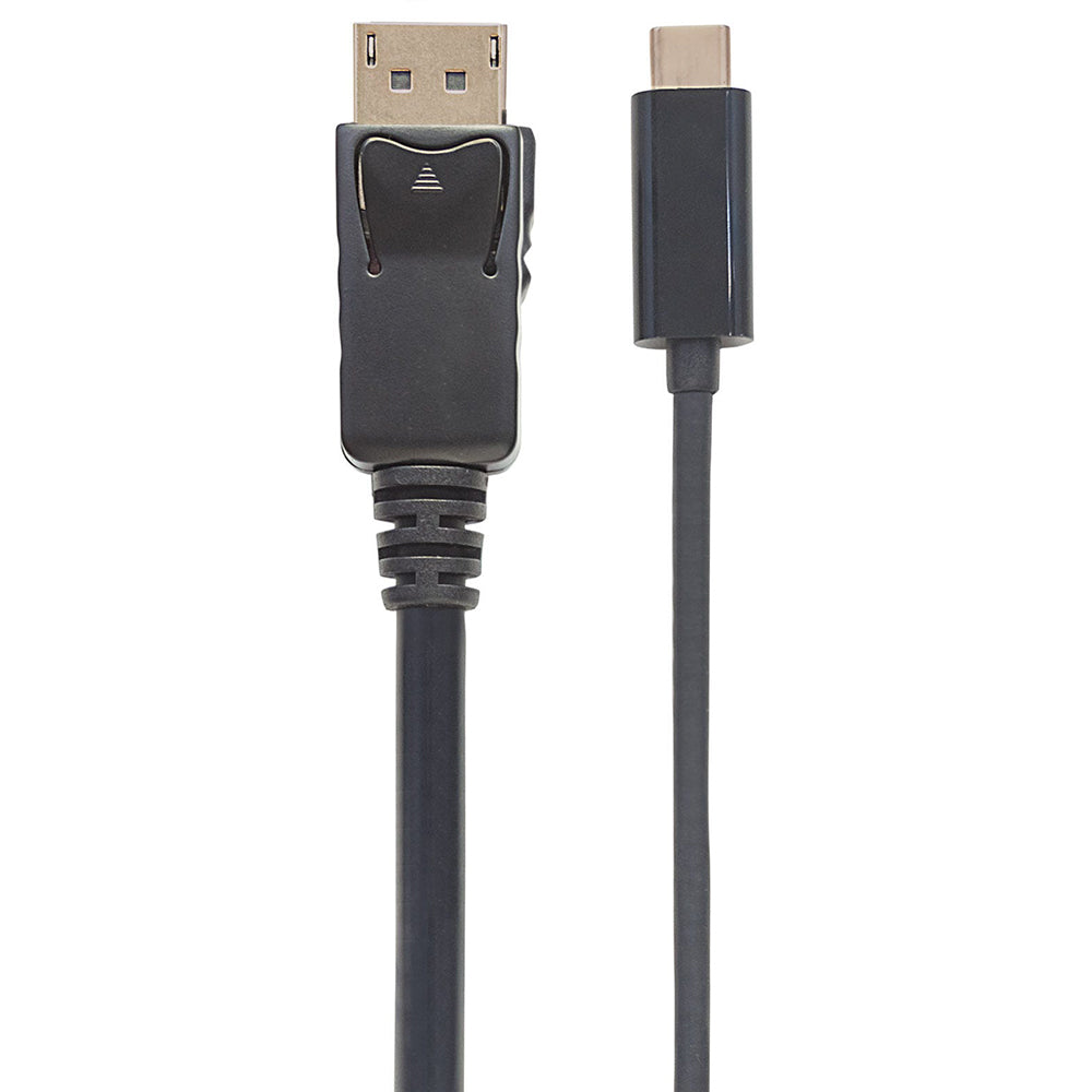CABLE USB-C MANHATTAN V3.1 A DISPLAYPORT M 2.0M 4K 152464, 10Gbps, 2 Metros, Conectores Dorados