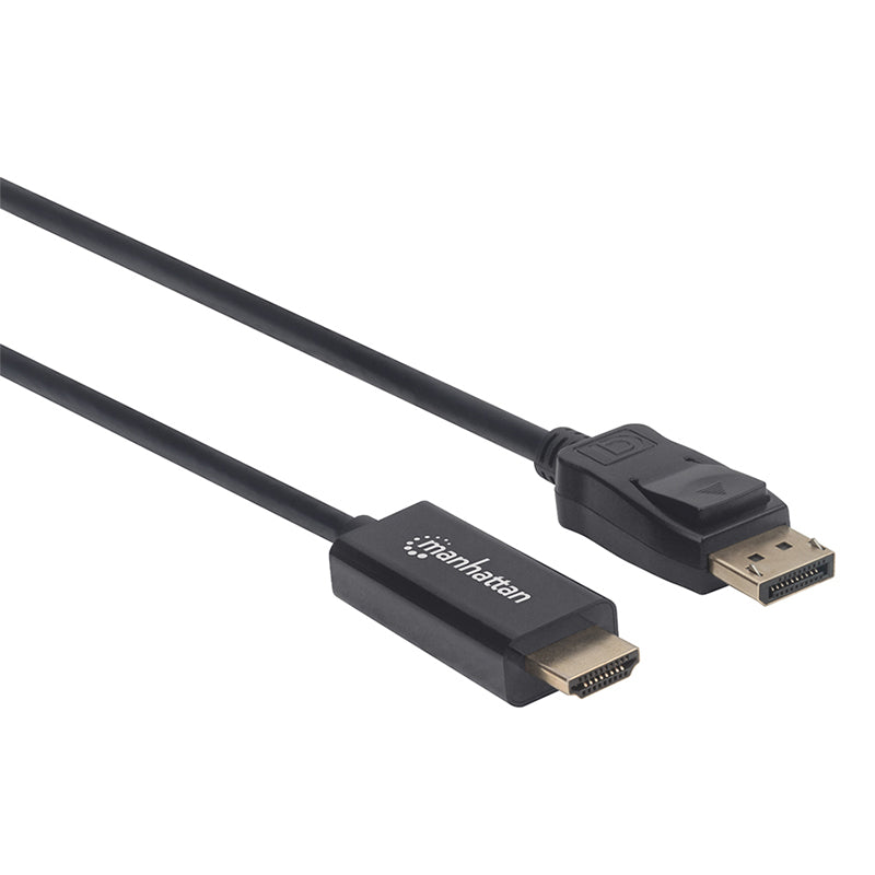 Cable DisplayPort a HDMI Manhattan 4K a 60Hz 1.0m Negro 153195