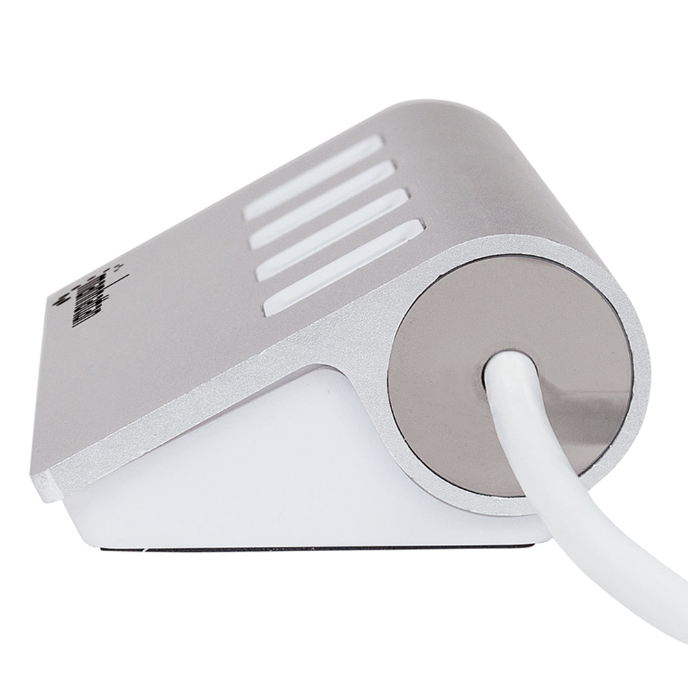 HUB USB A V3.0 Manhattan Aluminio 4 Puertos Alimentación por Bus 163767