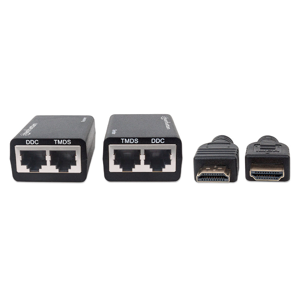 Extensor de Video HDMI Manhattan, 30m vía CAT 5/6, 207386, 1080p HD
