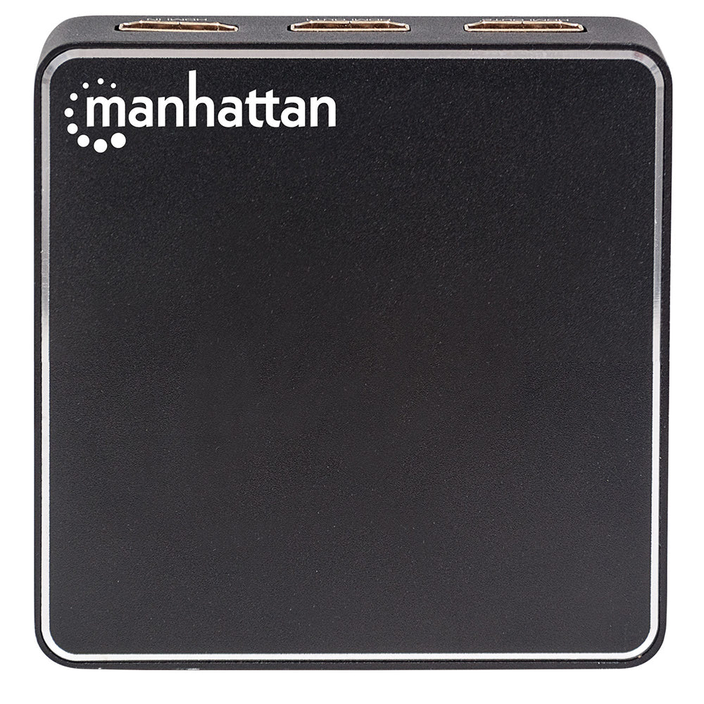 Splitter HDMI Manhattan UHDTV 4K 60Hz 1 Entrada 2 Salidas AC-207591 con Control Auto