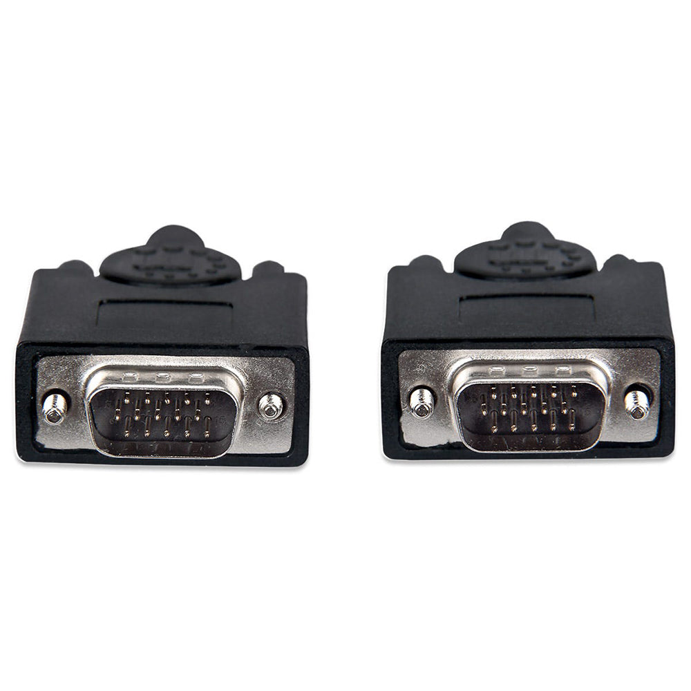 Cable VGA Manhattan 8mm HD15 Macho a HD15 Macho, 30.0 metros, Blindaje Triple