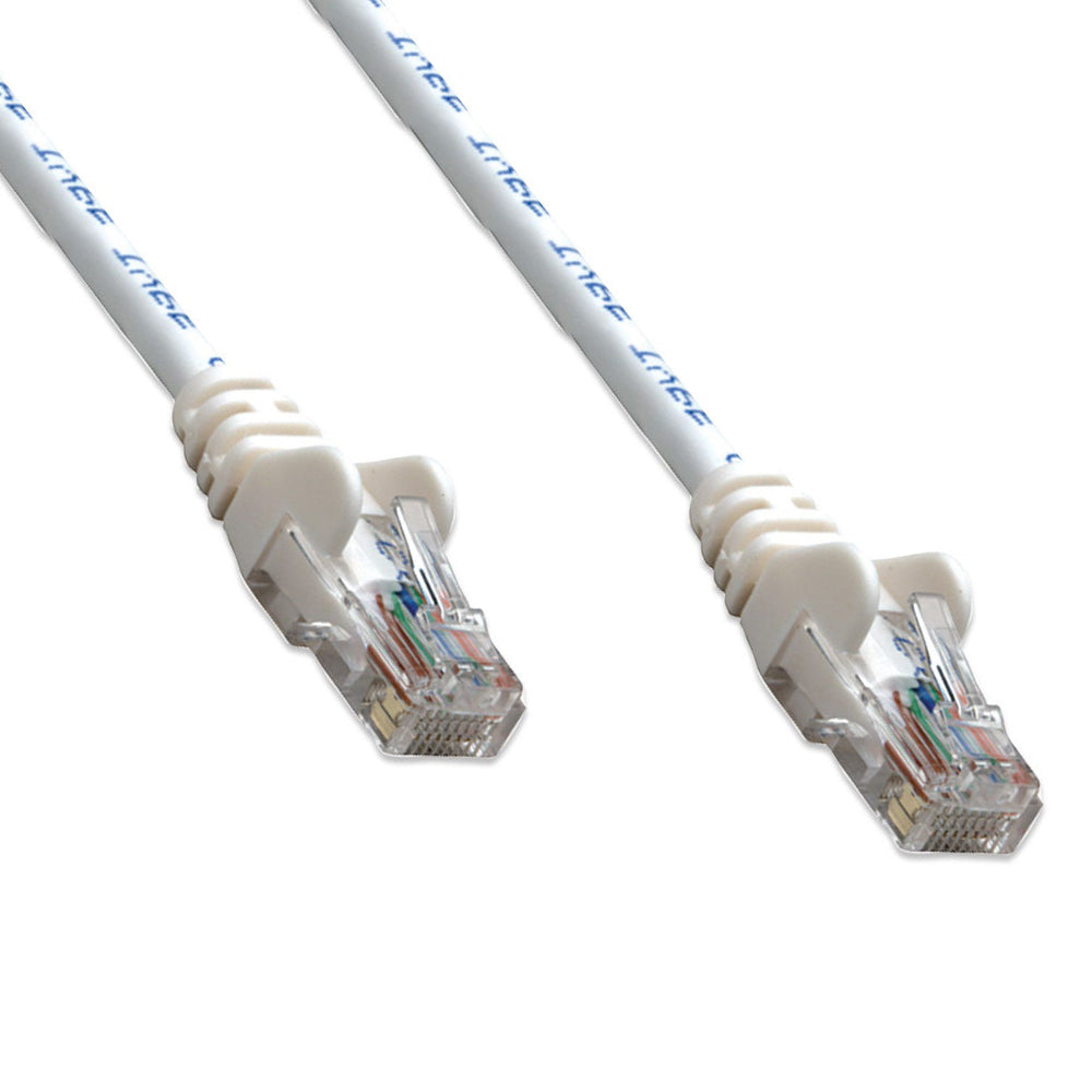 Cable Patch Intellinet RJ45 0.5m Cat6 UTP Blanco M-M 341936, 1.5ft, Alta Velocidad