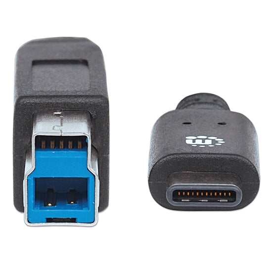 Cable USB Manhattan Tipo C M-B 2.0mts Negro V3.1Gen 1354998