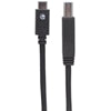 Cable USB Manhattan Tipo C M-B 2.0mts Negro V3.1Gen 1354998