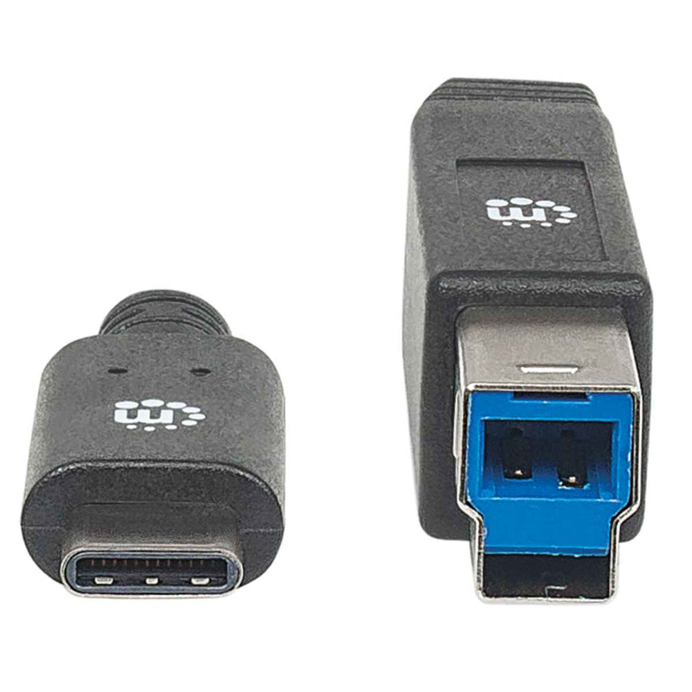 Cable USB Manhattan Tipo C M-B 2.0mts Negro V3.1Gen 1354998