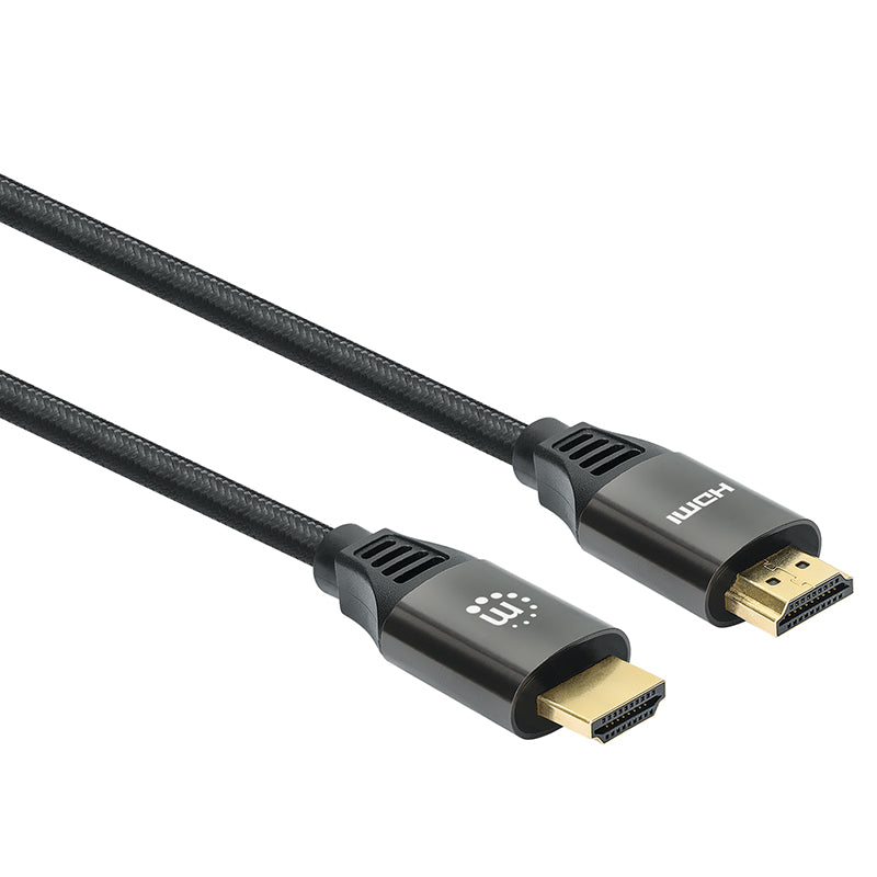 Cable HDMI Manhattan Textil M/M 3.0m 8K 60Hz 355957, 2.1, 3.0 metros, 8K