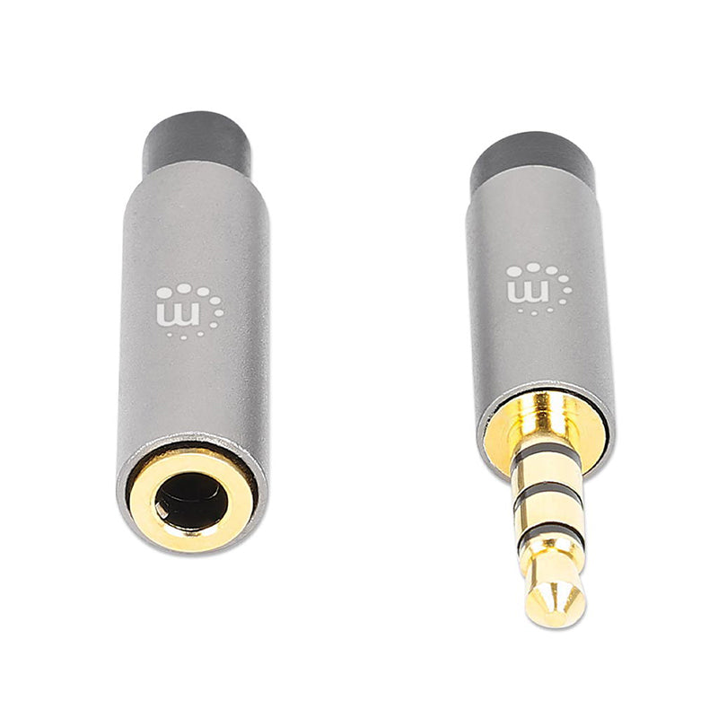 Cable de Audio Manhattan Estéreo 3.5mm Extensión M-H 1.0m 356022, Conector Macho-Hembra, 1 Metro