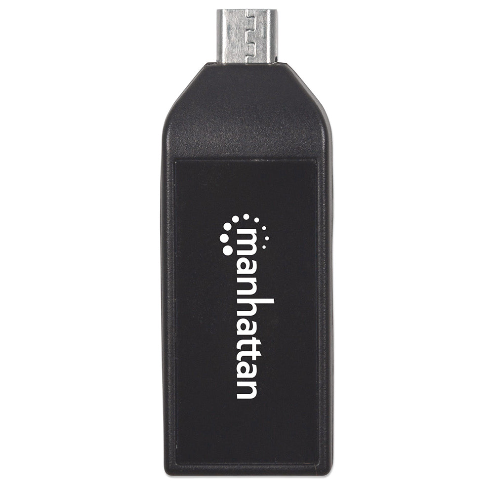 Lector de Tarjetas OTG Manhattan 24 en 1 USB para Smartphone y Tablet