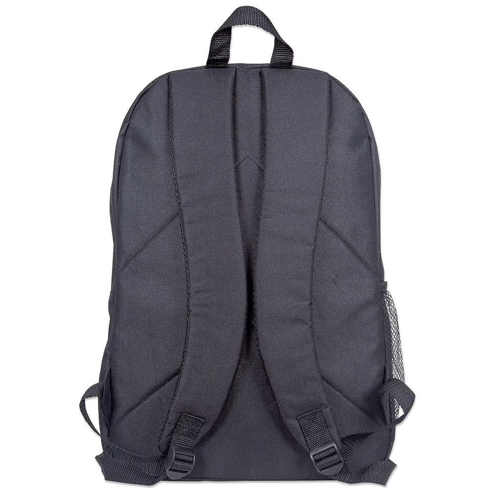 Mochila Manhattan Knappack 15.6 Negra, Compartimento Portátil 15.6", Bolsillos Organizadores, Correas Acolchadas