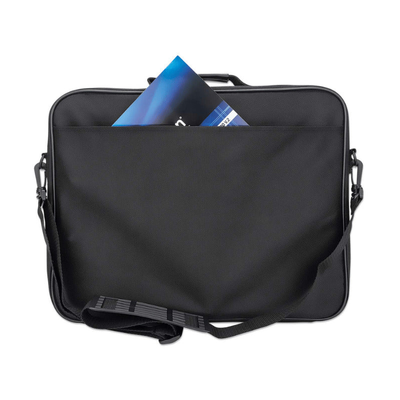 Maletín Manhattan P/Laptop 15.6" Cambridge, 3 Compartimentos, Correa Ajustable, Resistente