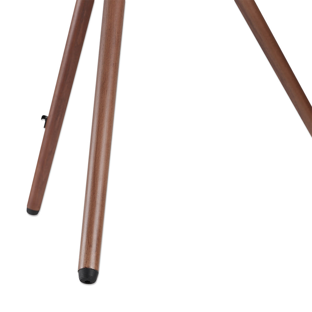 Soporte TV Manhattan Trípode 45A 65" 32KG Madera Nogal Aluminio Acero 461795