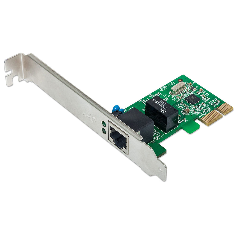 Tarjeta de Red Gigabit Ethernet PCI Express 10/100/1000 Mbps (WOL) Intellinet 522533