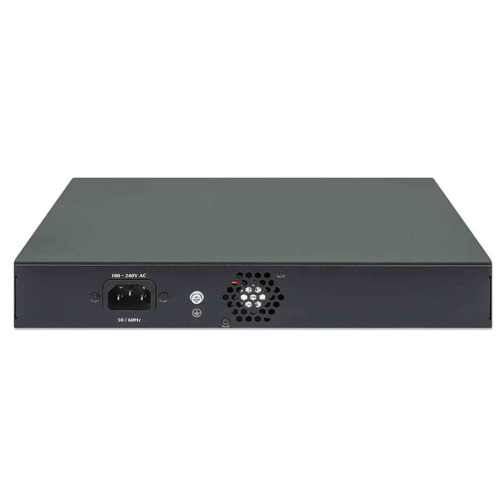 Switch PoE 8 Puertos Gigabit 30W por Puerto, 140W Escritorio/Rack, Montaje en Pared