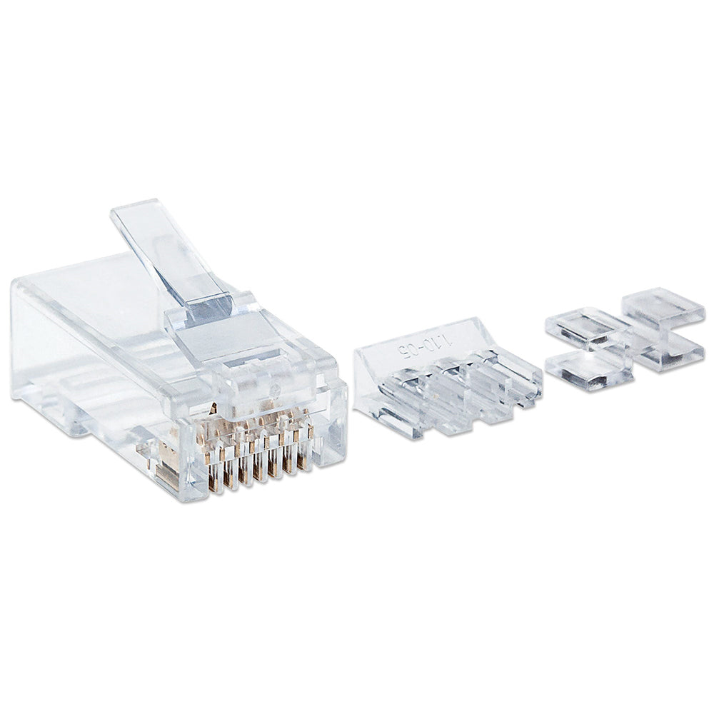 Conector RJ45 Cat6A Multifilar UTP 80 Piezas 15Micras 790673, Alta Velocidad