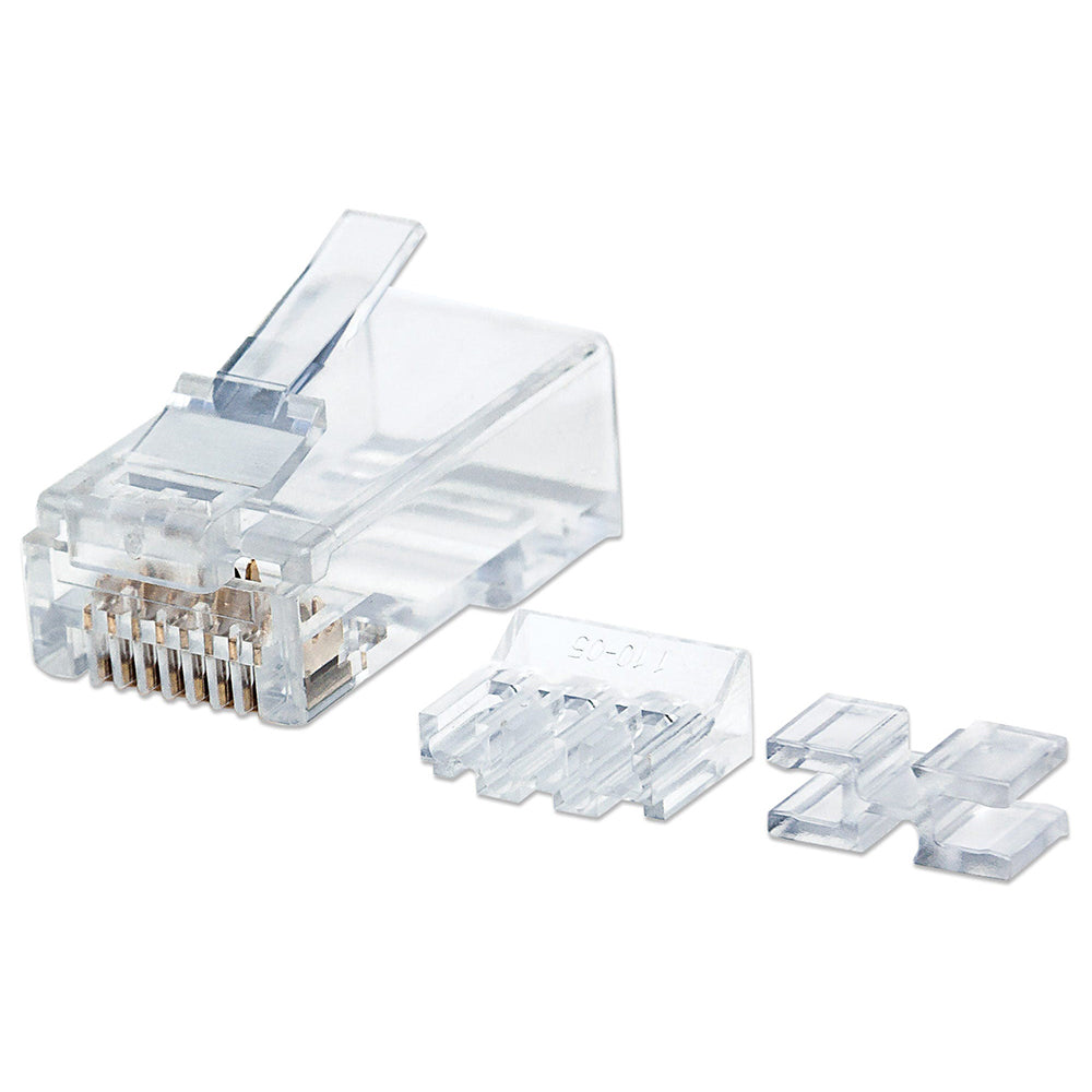 Conector RJ45 Cat6A Multifilar UTP 80 Piezas 15Micras 790673, Alta Velocidad