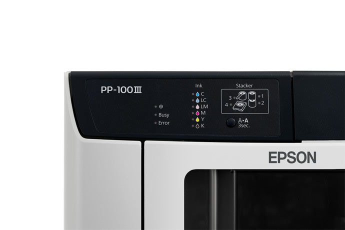 Epson PP-100III editores del disco 60 discos USB 3.2 Gen 1 (3.1 Gen 1) Dye Ink 120 mm
