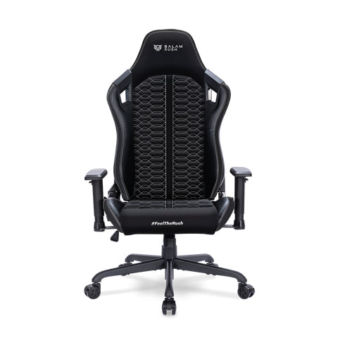 Silla Gamer Balam Rush Thunder Max V7, Reposabrazos 2D, Soporta hasta 120kg, Negro