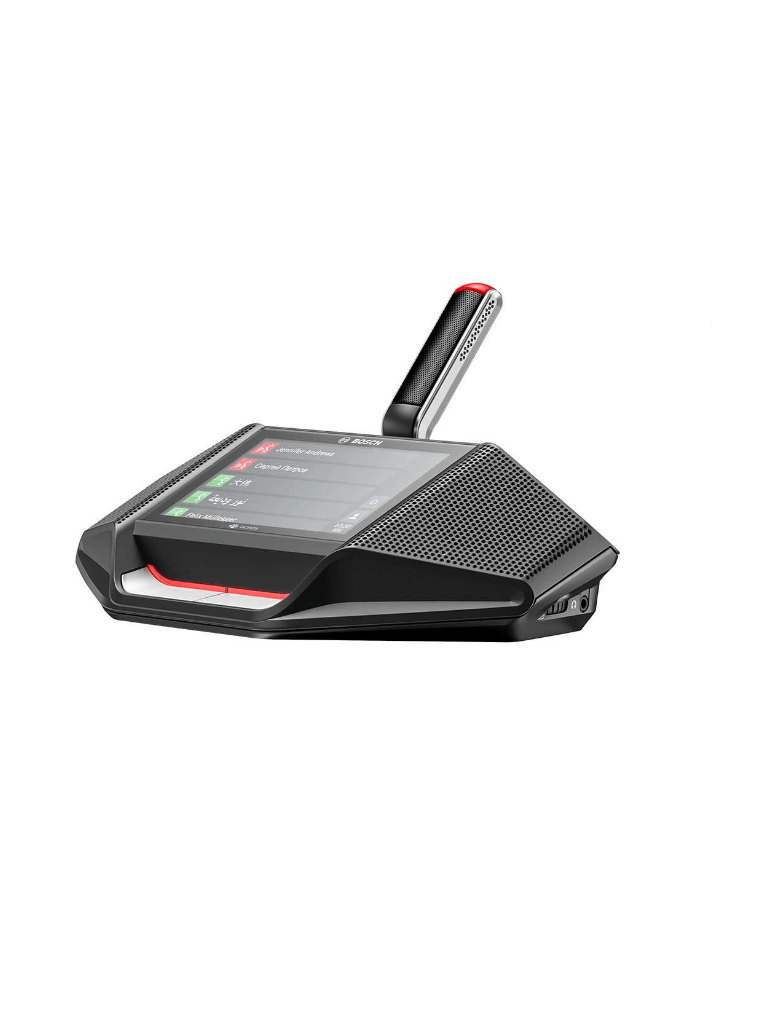 Dispositivo de Debate Bosch M-DCNMDE con Pantalla Táctil 4.3" y Lector NFC