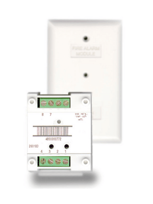 Módulo de Supervisión de Contacto Seco Doble, 2 Canales, 24VDC, Montaje en Riel DIN, 150mm