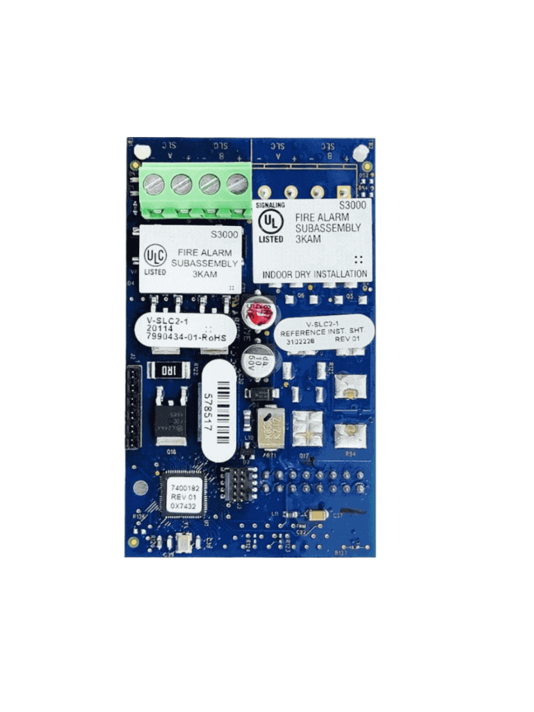 Tarjeta Kidde F/VSLC21 Sencilla 250 Puntos Panel VS4, 4 Entradas, 2 Salidas