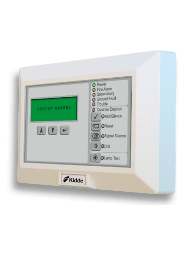 Kidde F KRLCDCSP Anunciador Remoto LCD en Español, Controles Comunes, Pantalla LCD