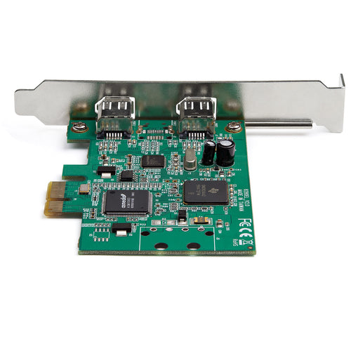 StarTech.com Tarjeta PCI Express FireWire de 2 Puertos - Adaptador PCIe FireWire 1394a Tarjetas y adaptadores de interfa
