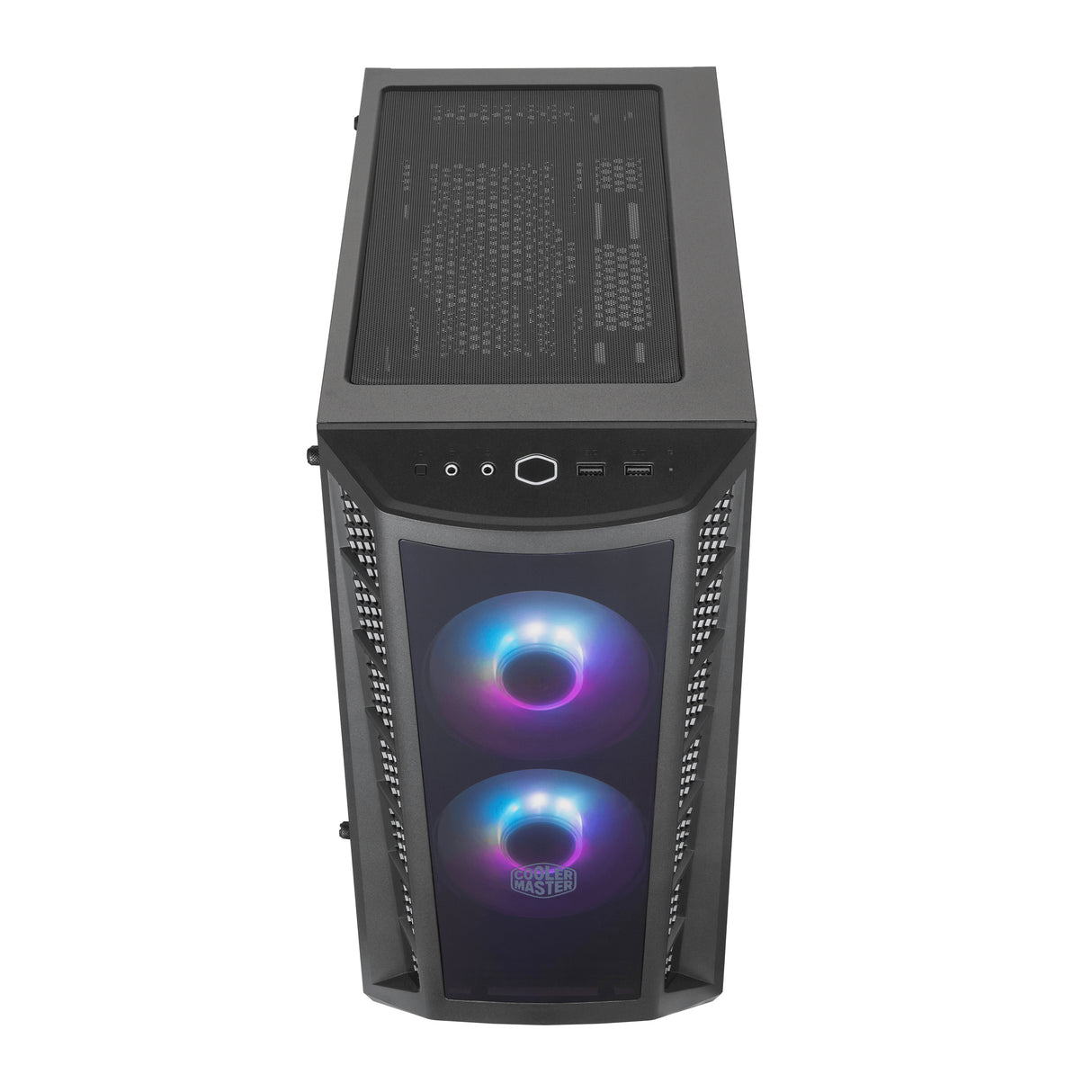 Cooler Master MasterBox MB320L ARGB Mini Tower Negro, Micro ATX, Mini-ITX, Red