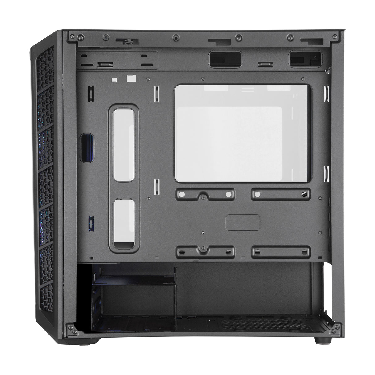 Cooler Master MasterBox MB320L ARGB Mini Tower Negro, Micro ATX, Mini-ITX, Red
