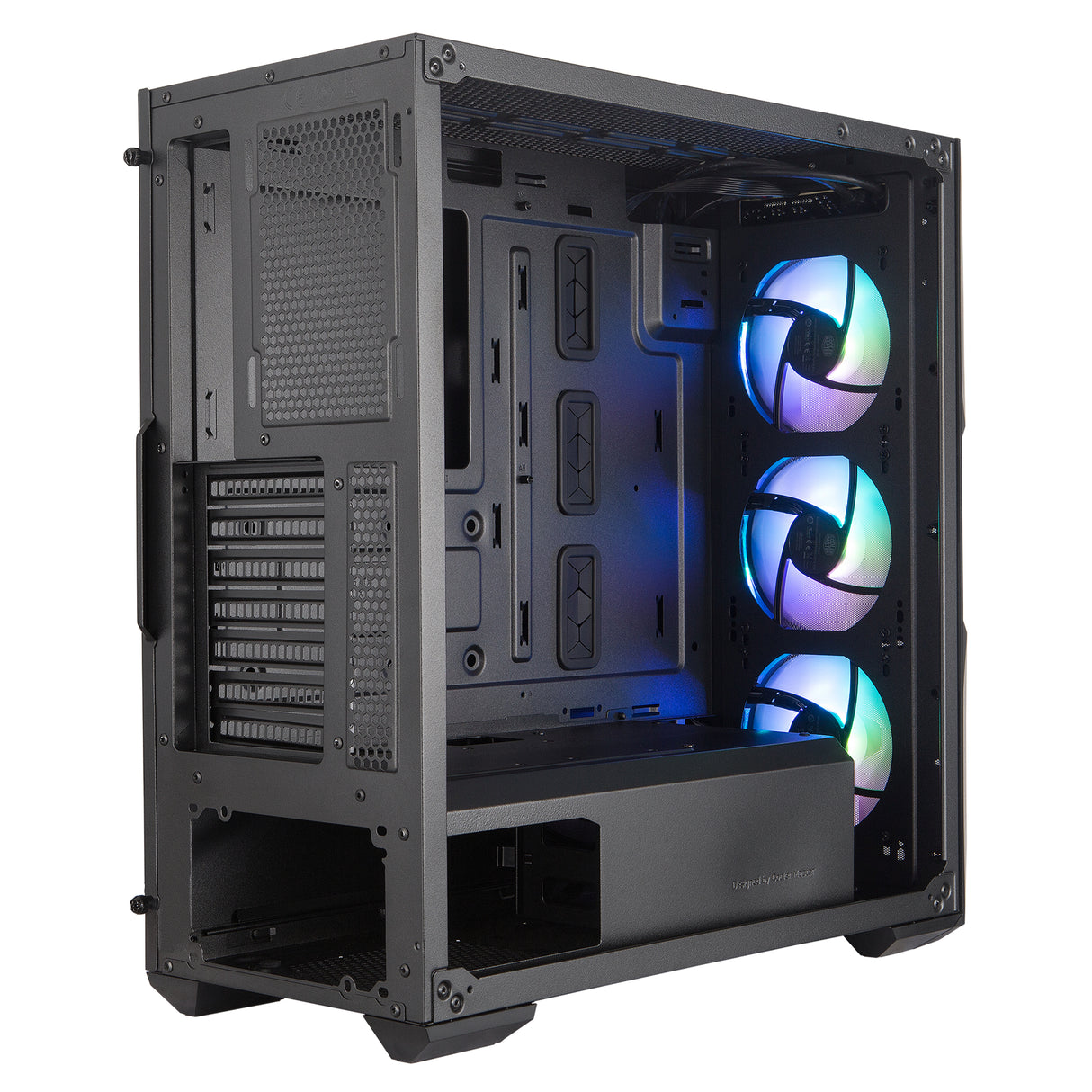 Cooler Master MasterBox TD500 Crystal Midi Tower Negro, ATX, EATX, Micro ATX