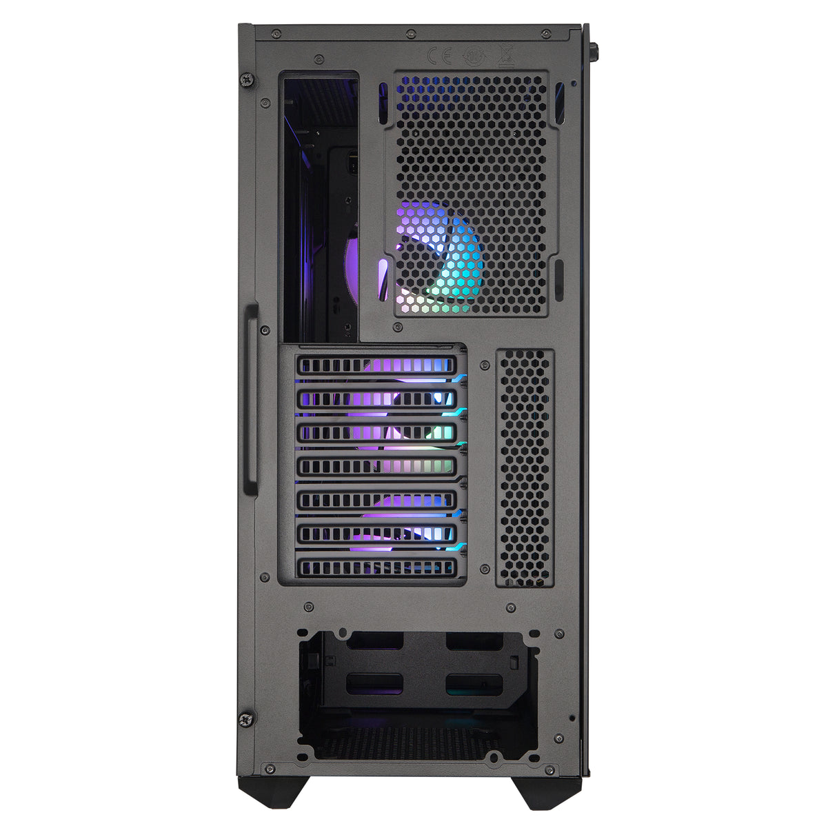 Cooler Master MasterBox TD500 Crystal Midi Tower Negro, ATX, EATX, Micro ATX
