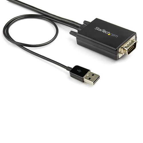 StarTech.com Cable de 3m Adaptador VGA a HDMI - Alimentado por USB - 1080p Adaptadores de cable de vídeo 3,05 m USB Type