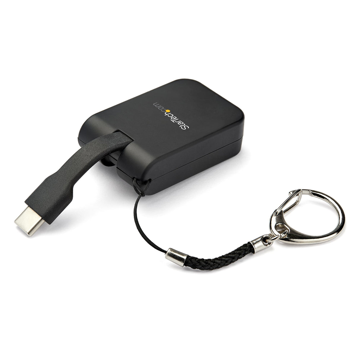 StarTech.com Adaptador Portátil USB-C a VGA con Llavero de Conexión Rápida adaptadores gráficos usb USB Tipo C Macho 1 Si