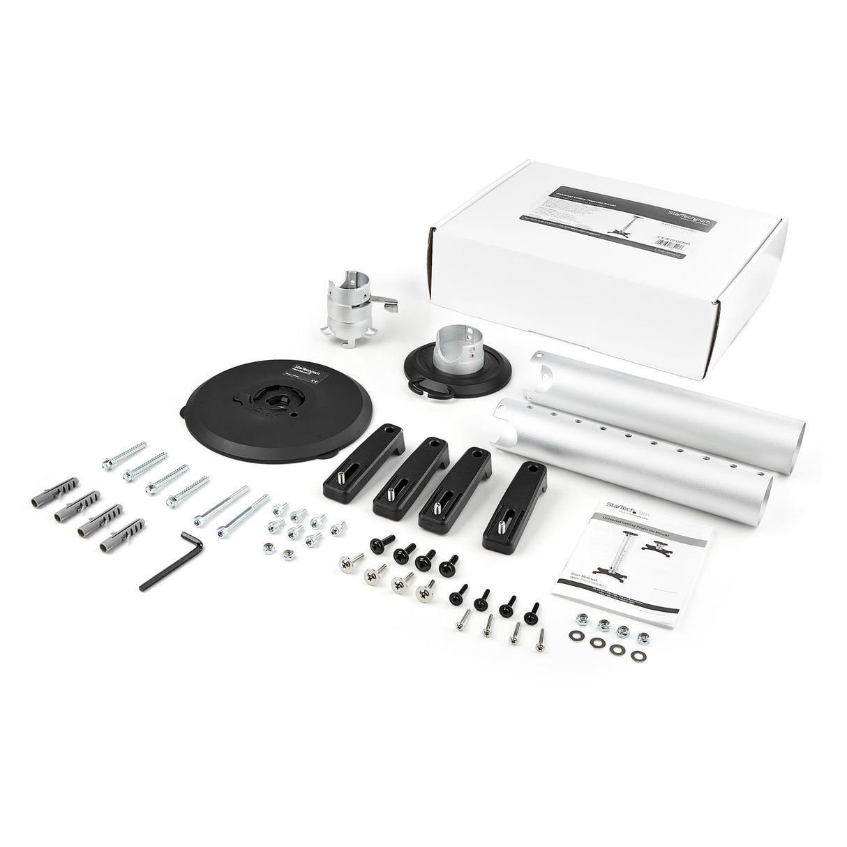 StarTech.com Soporte de Techo para Proyector Proyector Negro
