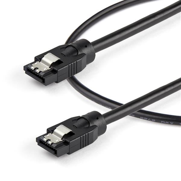 StarTech.com 30cm - Cable SATA Redondeado Cable 0,3 m SATA III SATA 7-pin SATA 7-pin