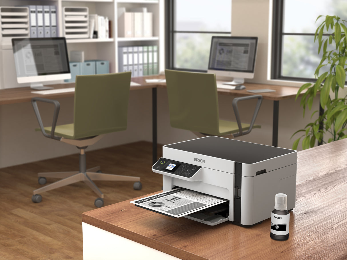 Epson EcoTank M2120 Impresora Multifunción Inyección de tinta WiFi Blanco