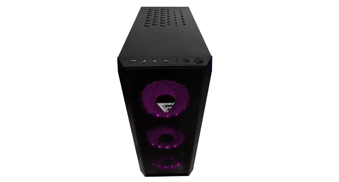 Game Factor CSG502 gabinete de computadora Tower Negro, ATX, Micro ATX, Mini-ITX