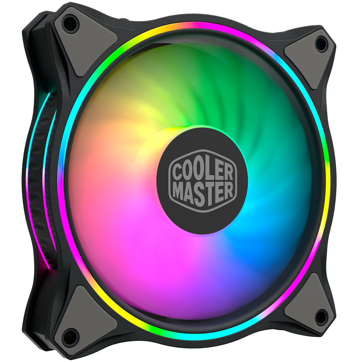 Cooler Master MasterFan MF120 Halo Gabinete de la computadora Ventilador 12 cm Negro, Gris, 650 RPM, 1800 RPM
