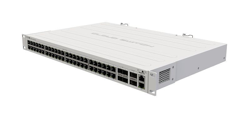 CRS354-48G-4S+2Q+RM, Switch 48 GbEth, 4 SFP+ de 10G y 2QSFP+ de 40G