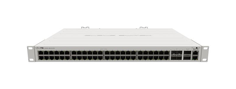 CRS354-48G-4S+2Q+RM, Switch 48 GbEth, 4 SFP+ de 10G y 2QSFP+ de 40G